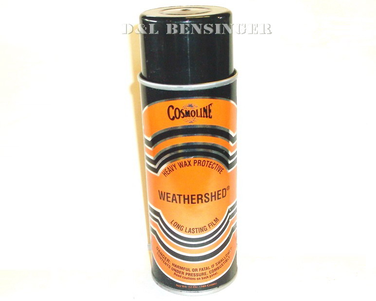 Brock Cosmoline Wax Metal Spray – 12 Cans – Corrosion Suppressant & Rust Prevention