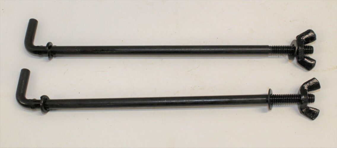 Gas Tank J-bolt Pair For 1968-1972 A-Body B-Body C-Body - Zinc Finish